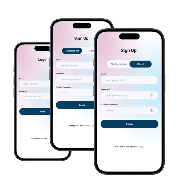 SnapHire Authentication UI